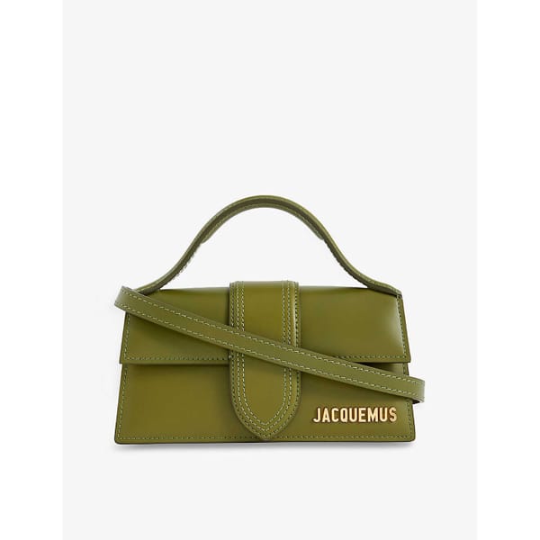 selfrdiges JACQUEMUS Le Bambino leather top-handle bag