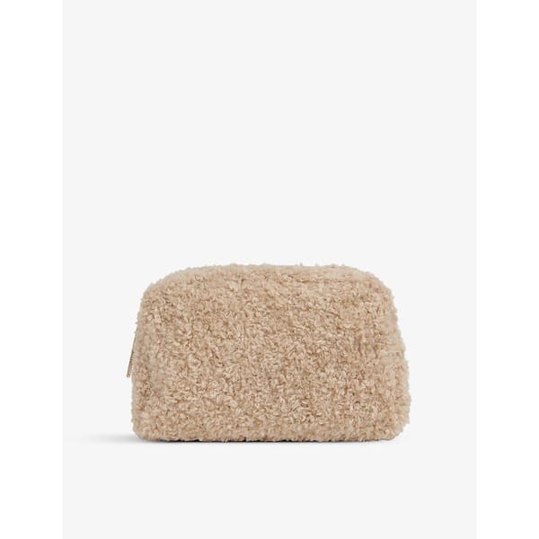 selfrdiges WHISTLES Corrine fluffy borg pouch £69