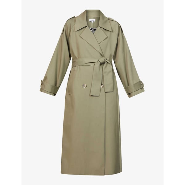 selfridges MUSIER PARIS Dorothee single-breasted woven trench