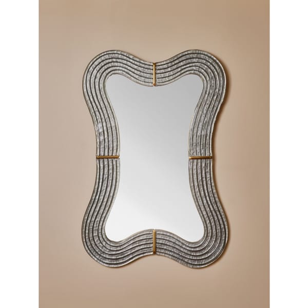 Sculptured Murano Mirror - Interior Design Store
