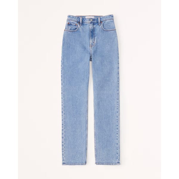 abercrombie _ fitch Ultra High Rise 90s Straight Jean