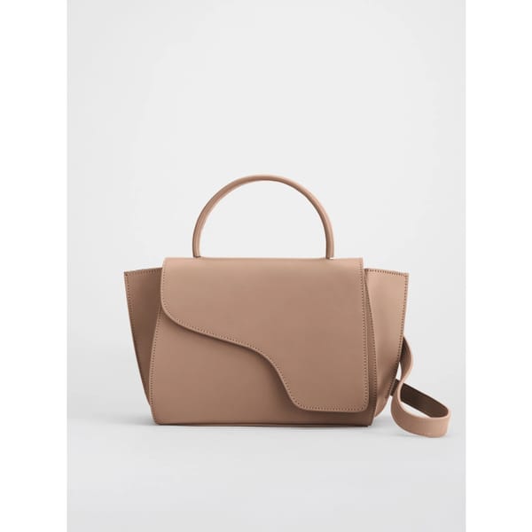 AREZZO HAZELNUT LEATHER HANDBAG REGULAR PRICE£450