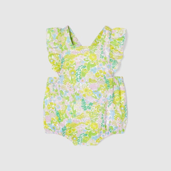 Baby Girl Bloomer in Liberty Fabric - childrenswear