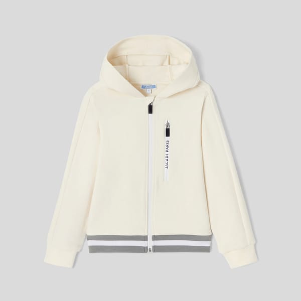 Boy Zippered Hoodie - childrenswear
