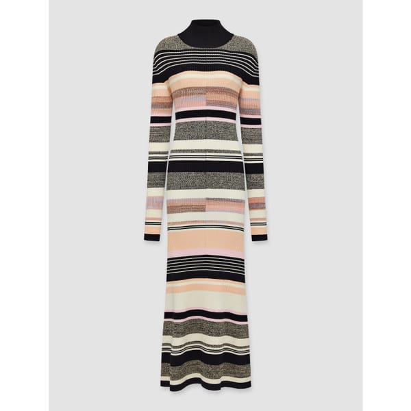 Broken Stripe Dress