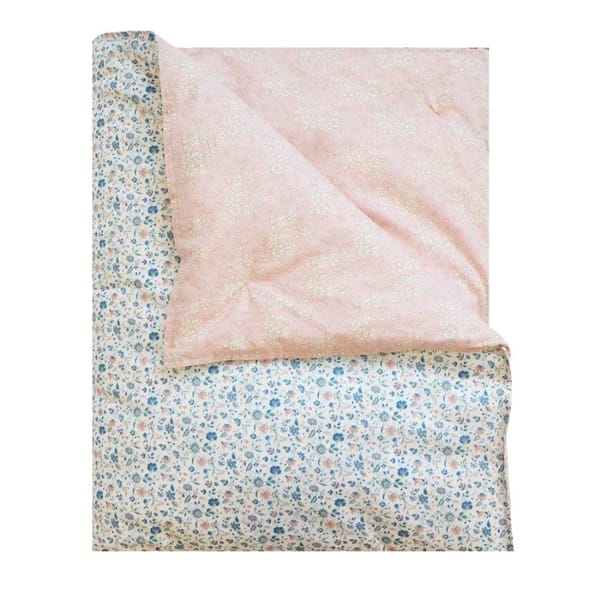 coco and wolf Heirloom Quilt made with Liberty Fabric LUNA BELLE _ CAPEL PINK