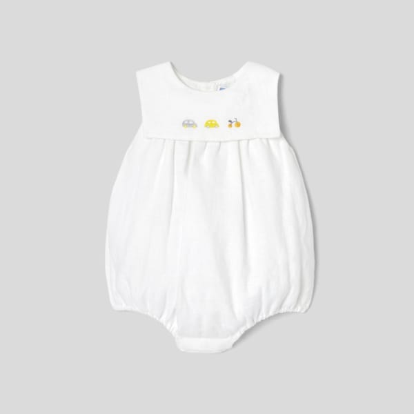 Baby boy linen bloomer - childrenswear