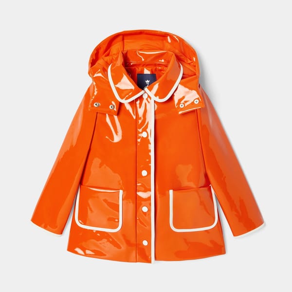 Girl raincoat - childrenswear