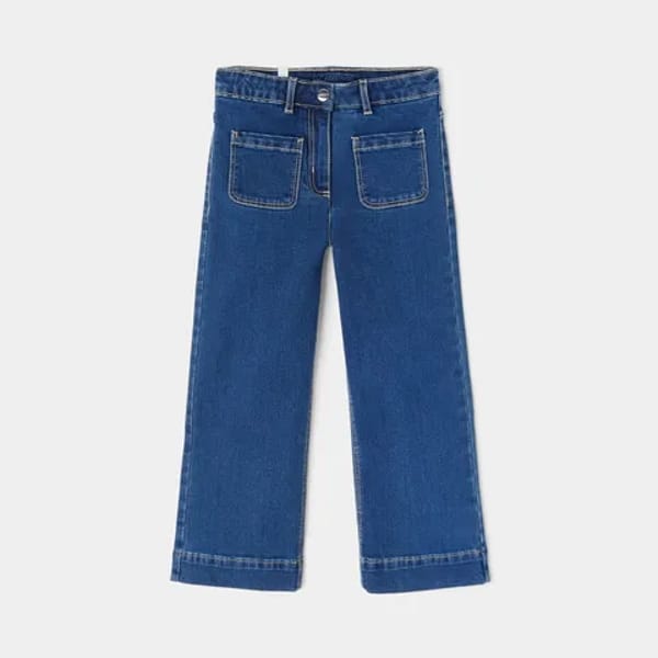 Girl Wide Legged Jeans - childrenswear