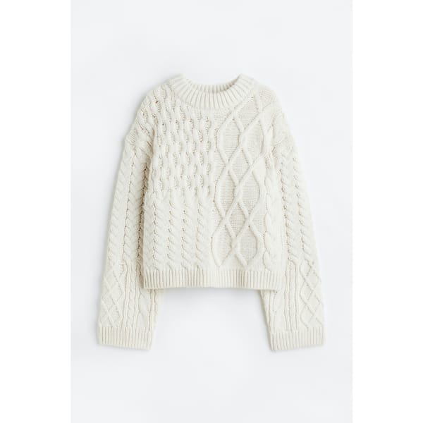 H_m Cable-knit jumper