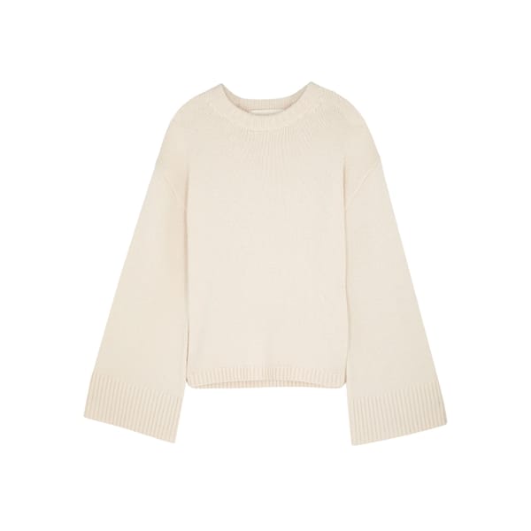 BY MALENE BIRGER Cierra cashmere and wool-blend jumper - Cargo Pants