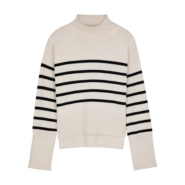 harvey nichols New Season VERONICA BEARD Lancetti striped cotton jumper