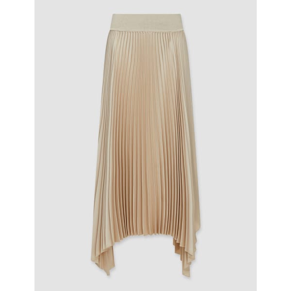 Knit Weave Plisse Ade Skirt