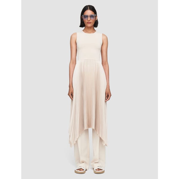 Knit Weave Plissé Dera Dress