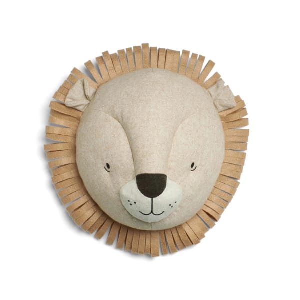 mamas & papas Born to be Wild - Lion Head Wall Art