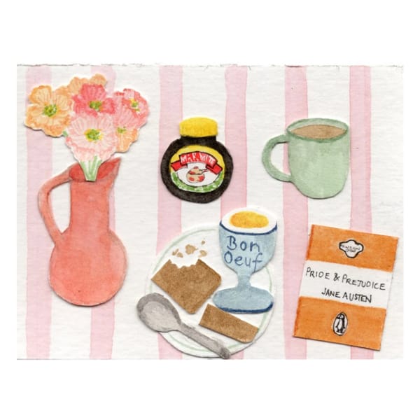 mii dickson Bon Oeuf, Greetings Card