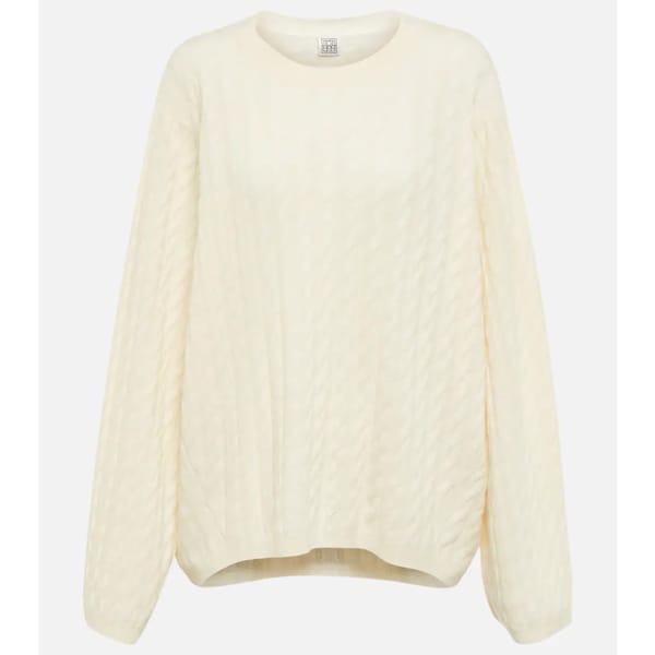 TOTÊME Cashmere cable-knit sweater