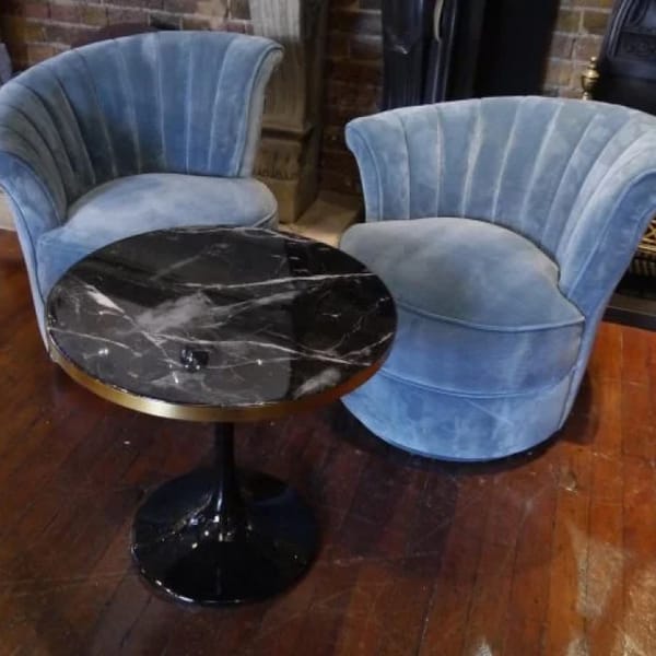 Pair of cocktail chairs