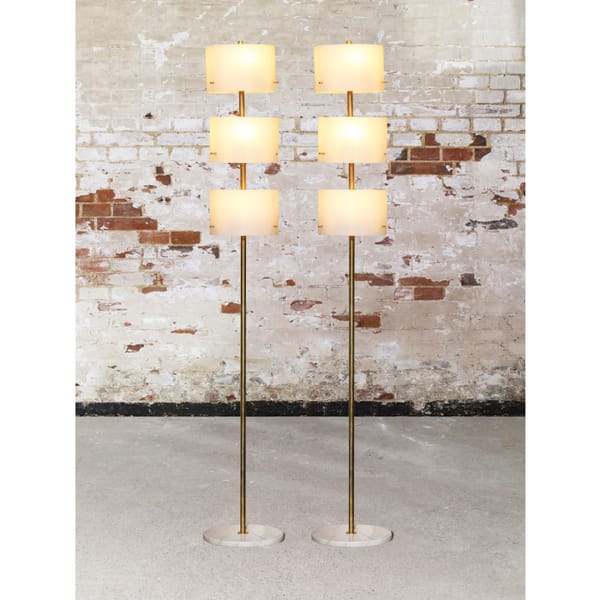 Pair of Murano floor lamps, price is per lamp