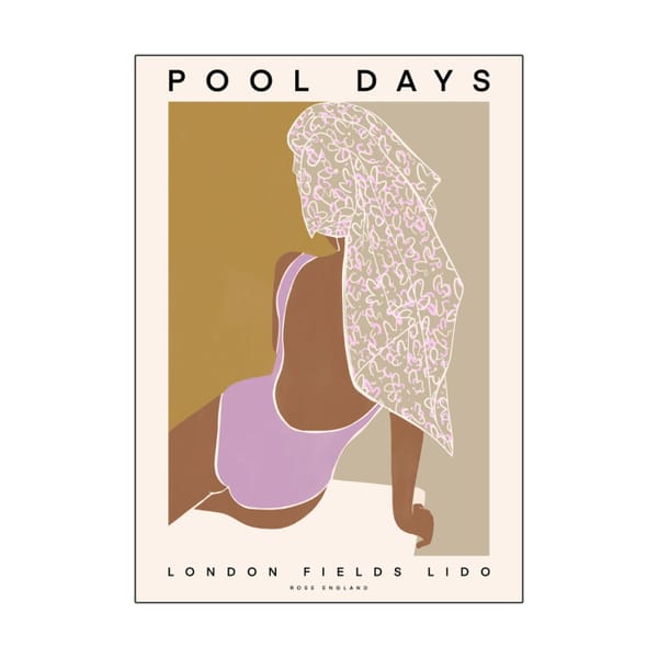 rose england london - pool days