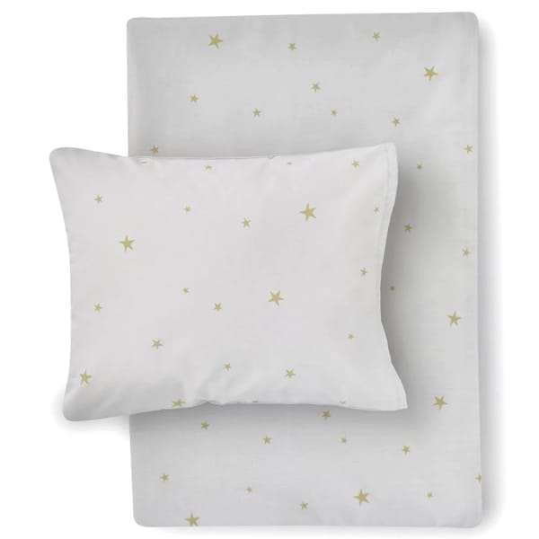 scandiborn Hibou Home Starry Sky Organic Bed Linen - Grey