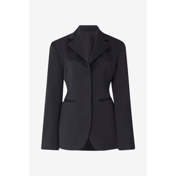 SHINY FITTED BLAZER