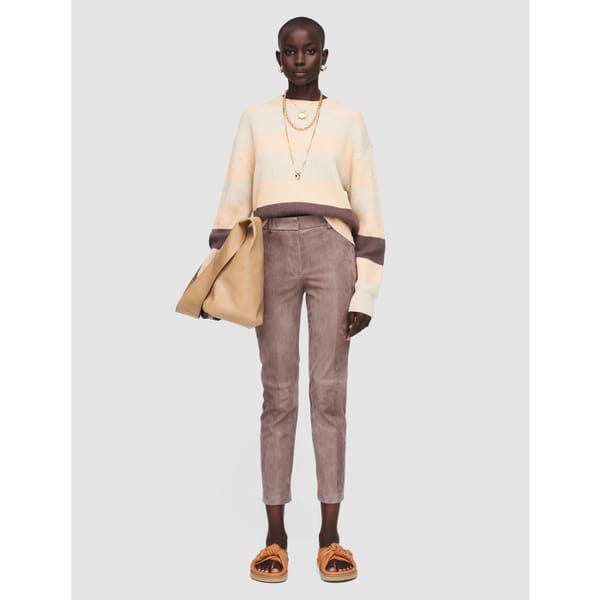 Suede Stretch Coleman Trousers