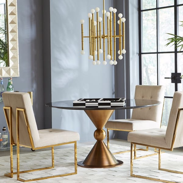 sweetpea _ willow JONATHAN ADLER MEURICE CHANDELIER - BRASS