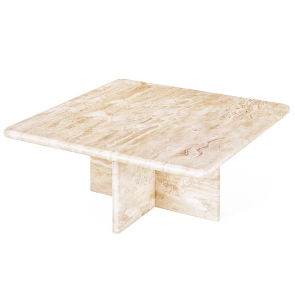 aime te - travertine coffee tables