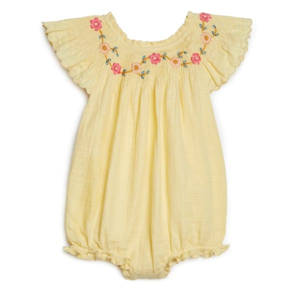 alex and alexa LOUISE MISHA JOSEPHINE ROMPER VANILLA