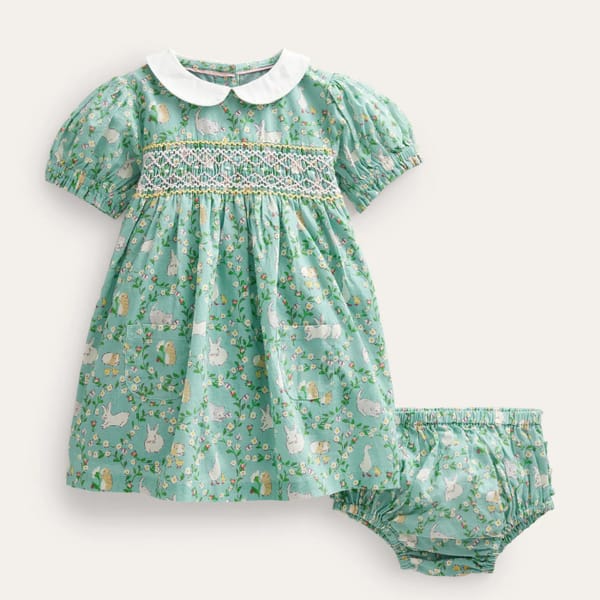 boden Smocked Nostalgic Dress