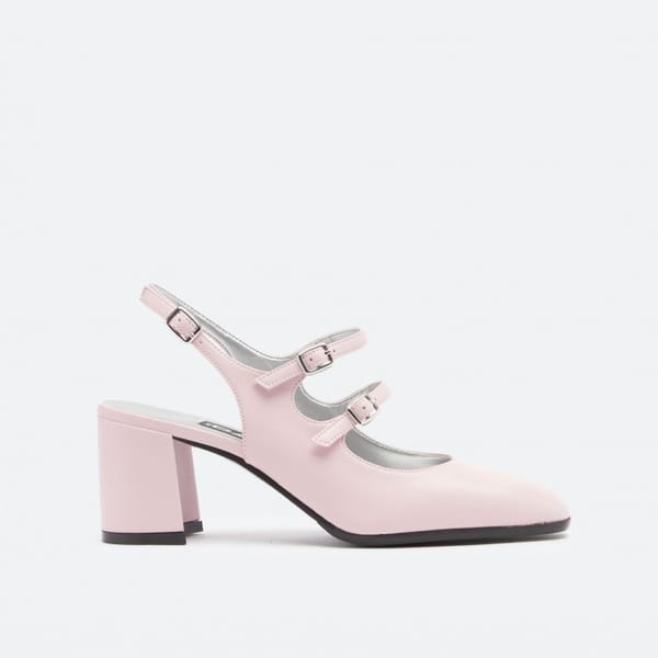 Pink Appleskin Mary Janes