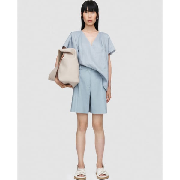 Stretch Linen Cotton Walden Shorts