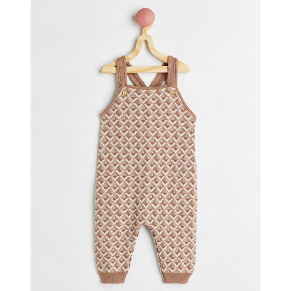 H_m Jacquard-knit cotton dungarees