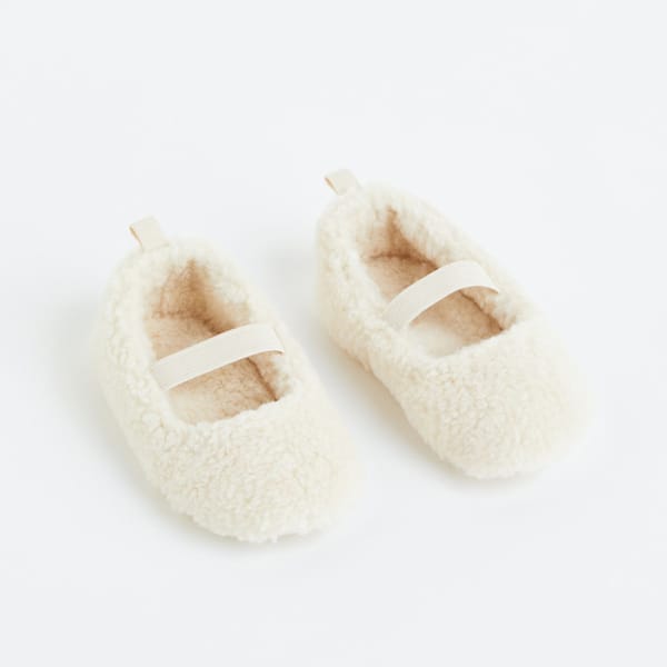 H_m Teddy soft slippers