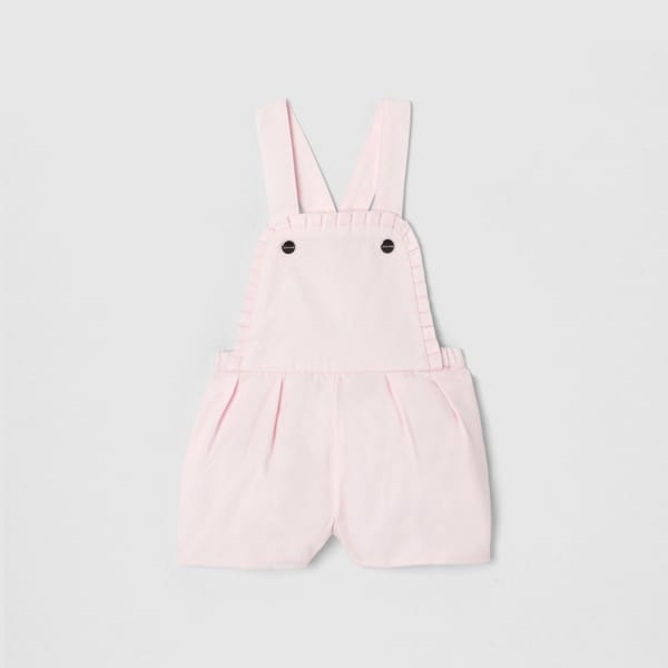 jacadi Baby girl gabardine jumpsuit