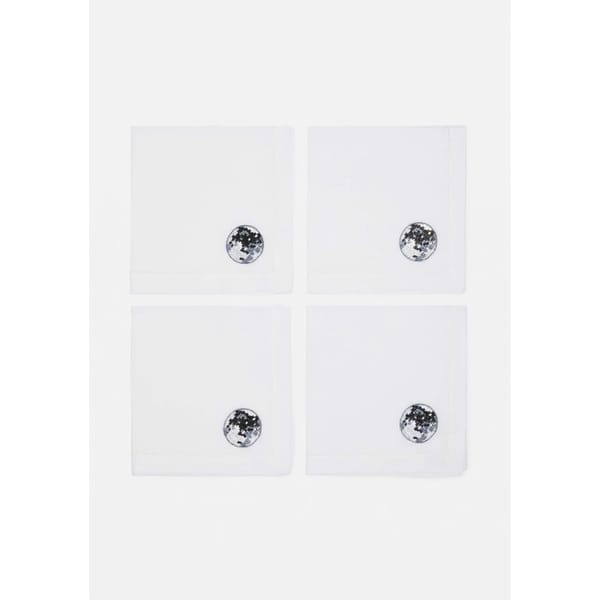 koibird, Disco Ball Dinner Napkins - embroidered napkins