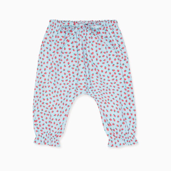 la coqueta Strawberry Print Forna Baby Trousers