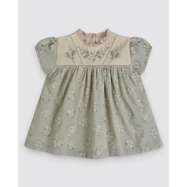 little cotton clothes Ella Blouse - Zinnia floral