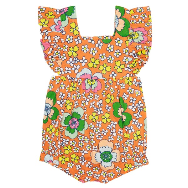 mytheresa STELLA MCCARTNEY KIDS Baby floral cotton romper(1)