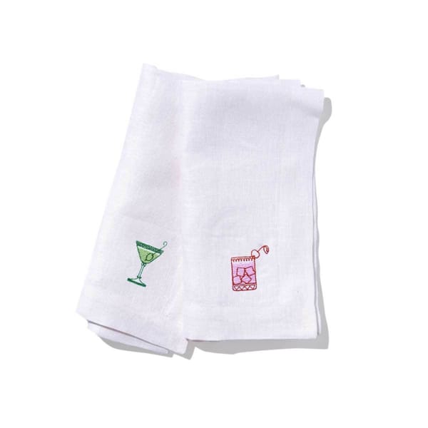 not another bill Embroidered Napkins - embroidered napkins