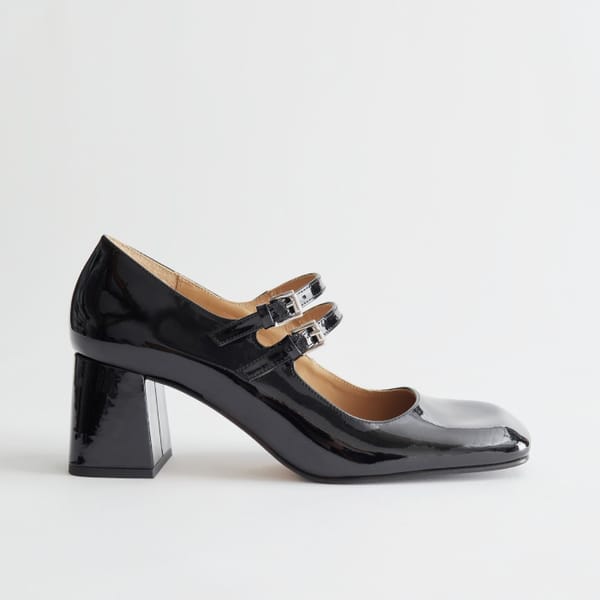 Patent Leather Mary Jane Pumps