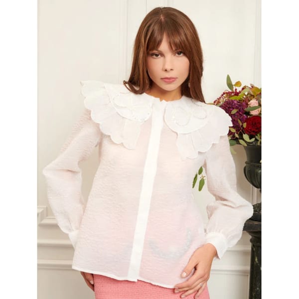 Dream Porcelain Collar Shirt