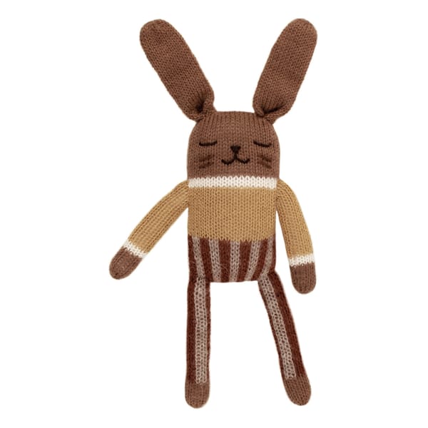 Main Sauvage Soft Toy Bunny in Striped Trousers