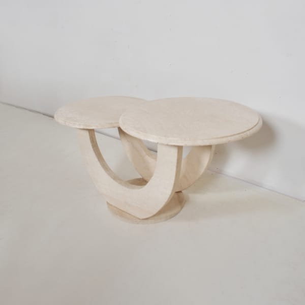 VINTERIOR - travertine coffee table
