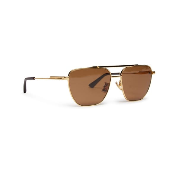 24s bottega venetta aviator sunglasses - retro sunglasses