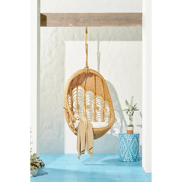 anthropologie rattan peacock chair - rattan furniture