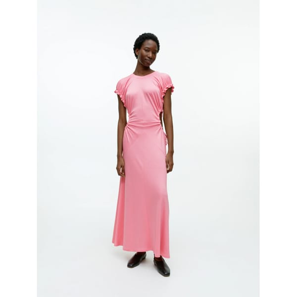 arket cut out lyocell dress - Cutout dresses