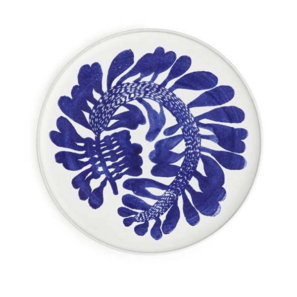 arket handpainted plate - dinner plates