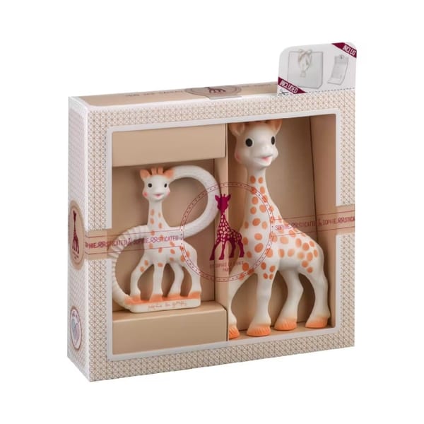 boots - Sophie La Girafe Sophisticated Teether Set - newborn baby gifts